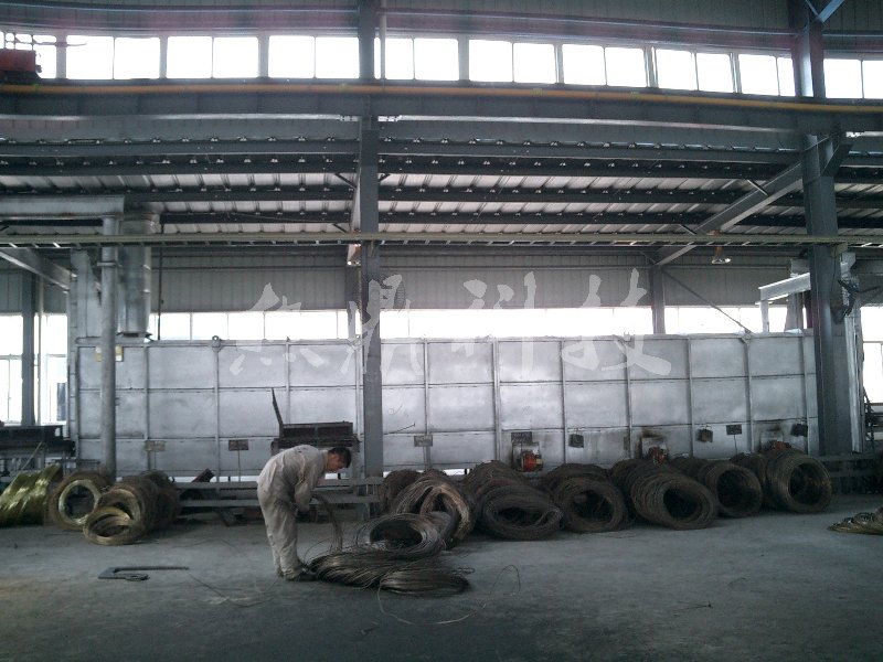 推桿式銅線退火爐U-shape Copper Belt, Line Middle Annealing Furnace